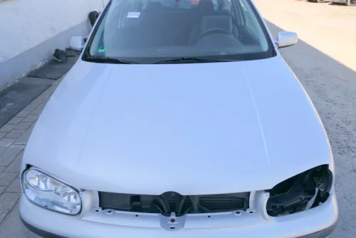 VW Golf 4 Motorhaube Haube Klappe vorne silber grau LB7Z satinsilber satin