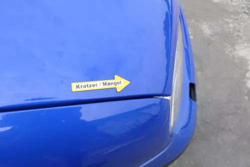 VW Golf 4 Motorhaube Haube Klappe vorne blau LW5Z (170100)