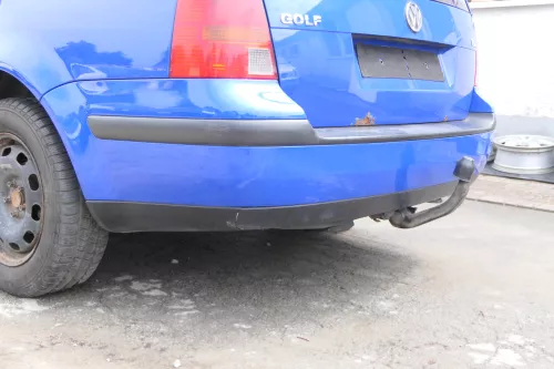 VW Golf 4 Kombi Avant Stoßstange hinten Heckstoßstange Stoßfänger LW5Z blau (170106)