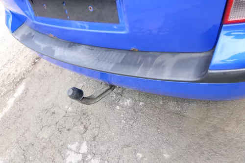 VW Golf 4 Kombi Avant Stoßstange hinten Heckstoßstange Stoßfänger LW5Z blau (170106)