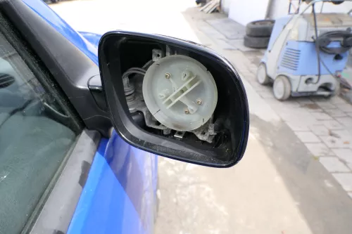 Golf 4 Bora mechanisch Spiegel vorne rechts Außenspiegel schwarz (170107)
