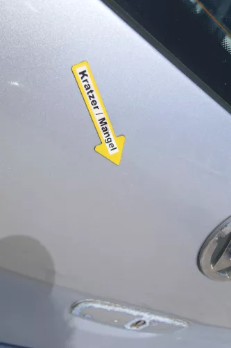 VW Polo 9N Fun Heckklappe Kofferraumklappe Klappe hinten silber LA7W metall (170120)