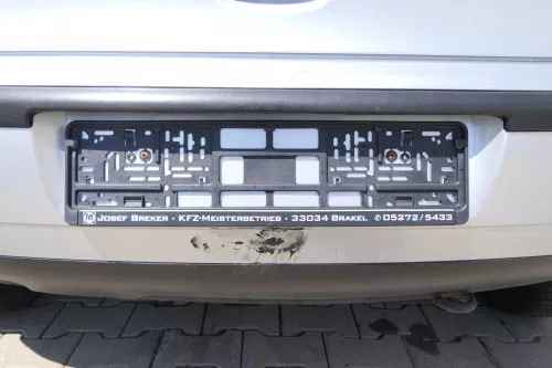 VW Polo 9N 9N3 Stoßstange Heckstoßstange hinten silber grau LA7W (170121)