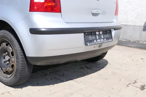 VW Polo 9N 9N3 Stoßstange Heckstoßstange hinten silber grau LA7W (170121)