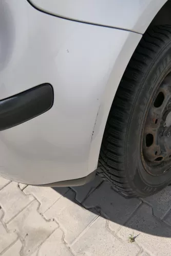 VW Polo 9N 9N3 Stoßstange Heckstoßstange hinten silber grau LA7W (170121)