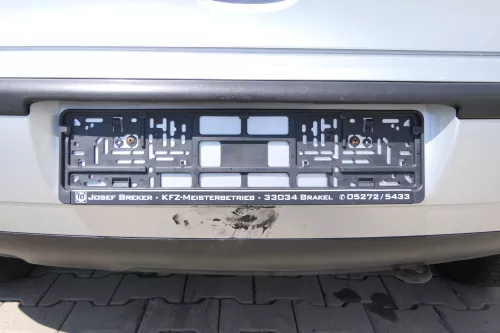 VW Polo 9N 9N3 Stoßstange Heckstoßstange hinten silber grau LA7W (170121)