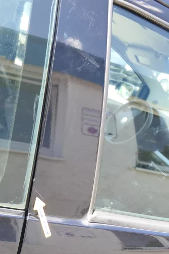 VW Fox 5Z Tür vorne rechts Beifahrertür schwarz L041 (170164)