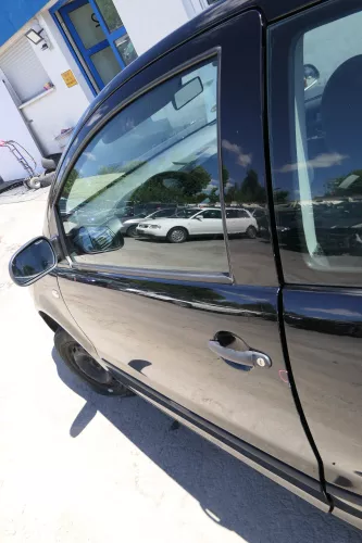 VW Fox 5Z Tür vorne links Fahrertür schwarz L041 (170166)