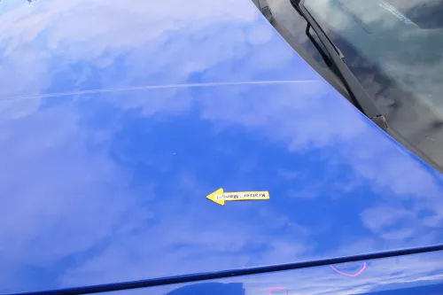 VW Golf 4 Motorhaube Haube Klappe vorne blau LW5Z (170176)