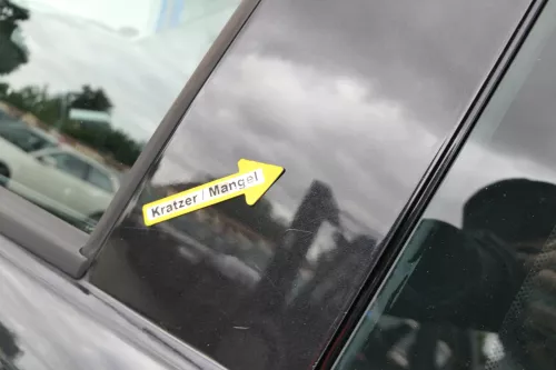 VW Fox 5Z Tür vorne links Fahrertür schwarz LC9Z (170198)