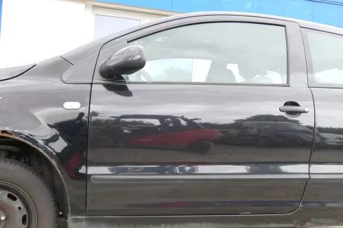 VW Fox 5Z Tür vorne links Fahrertür schwarz LC9Z