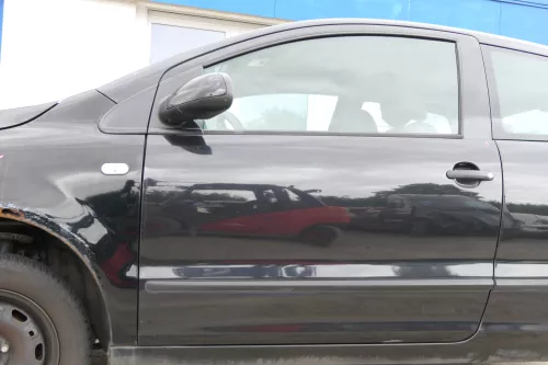 VW Fox 5Z Tür vorne links Fahrertür schwarz LC9Z