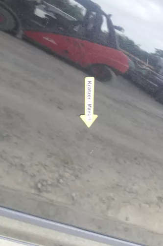 VW Fox 5Z Tür vorne links Fahrertür schwarz LC9Z (170198)