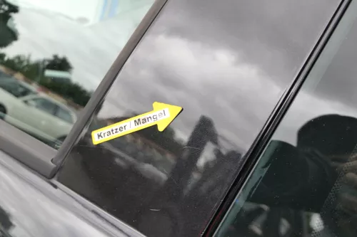 VW Fox 5Z Tür vorne links Fahrertür schwarz LC9Z (170198)