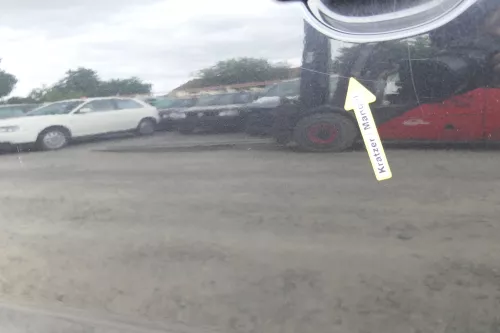 VW Fox 5Z Tür vorne links Fahrertür schwarz LC9Z (170198)