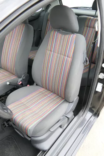 VW Fox Sitz Fahrersitz vorne links OHNEAirbag höhenverstellbar  v