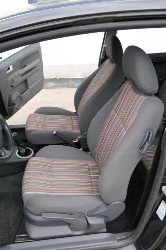 VW Fox Sitz Fahrersitz vorne links OHNEAirbag höhenverstellbar  v (170205)