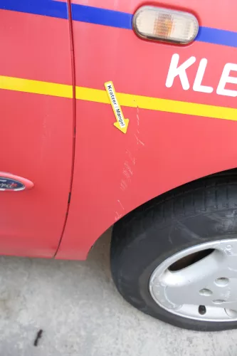 VW Sharan Kotflügel rechts vorne rot bis ca. Ende 1999 passend (170258)