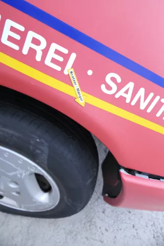 VW Sharan Kotflügel rechts vorne rot bis ca. Ende 1999 passend (170258)