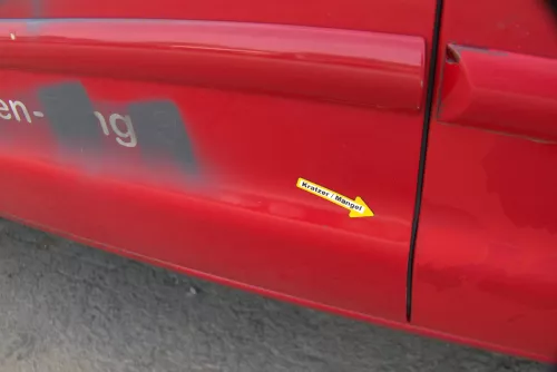 Sharan 7M Alhambra Tür links vorne Fahrertür rot bis Bj1999 ohne Anbaute (170300)