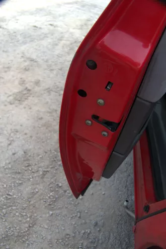 VW Sharan 7M Seat Alhambra Tür links hinten rot bis ca. Bj.1999 -  Alte Modell (170301)