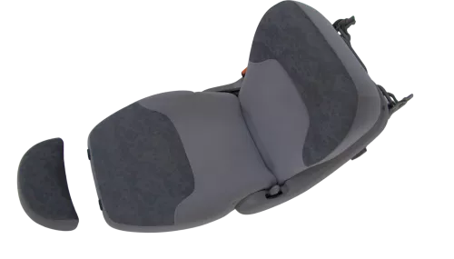 VW Sharan 7M Ford Galaxy 1x Sitz hinten rechts Rücksitz 6+7 Sitz (170335)