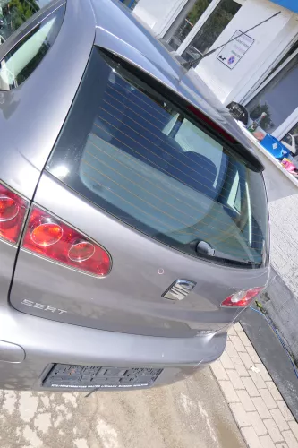 Seat Ibiza 6L Heckklappe Klappe hinten Kofferraumklappe grau LS7U ohneBremsleuch (170347)