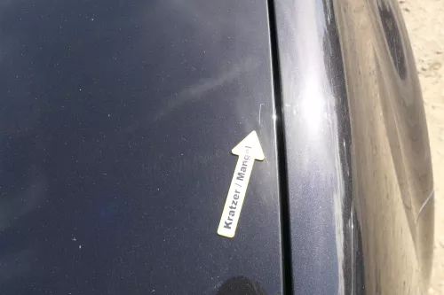 VW Golf 4 Motorhaube Haube Klappe vorne schwarz LC9Z metallic blackmagic ll (170361)