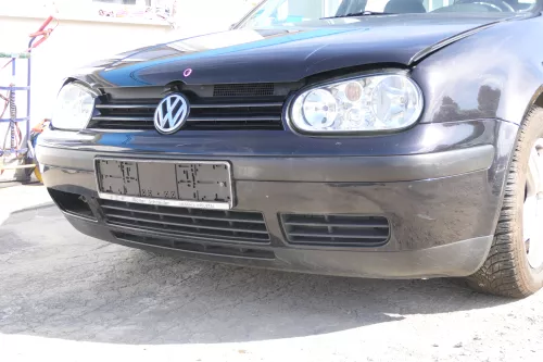 VW Golf 4 1J Stoßstange vorne Stoßfänger vorn schwarz LC9Z Frontstoßstange (170362)