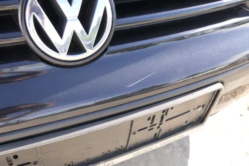 VW Golf 4 1J Stoßstange vorne Stoßfänger vorn schwarz LC9Z Frontstoßstange (170362)