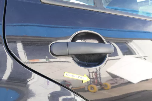 VW Golf 4 Bora Tür hinten rechts nur Kombi / Variant schwarz LC9Z -ohne Anbautei (170364)