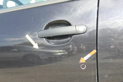 VW Golf 4 Bora Tür vorne links Fahrertür 4/5-Türer Kombi Variant schwarz LC9Z (170366)