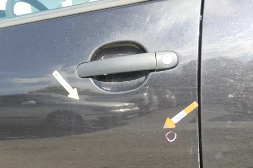 VW Golf 4 Bora Tür vorne links Fahrertür 4/5-Türer Kombi Variant schwarz LC9Z (170366)