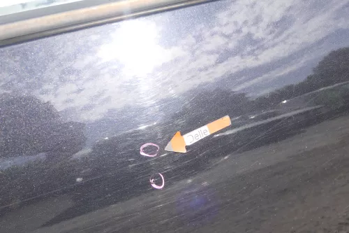 VW Golf 4 Bora Tür hinten links nur Kombi / Variant schwarz LC9Z (170367)