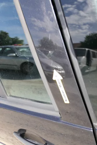 VW Golf 4 Bora Tür hinten links nur Kombi / Variant schwarz LC9Z (170367)