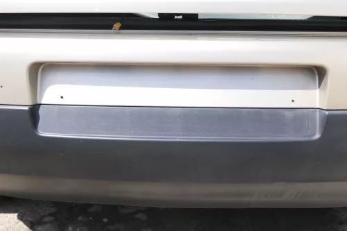 VW Golf 5 1K Limousine Stoßstange hinten Heckstoßstange besch beige gold LD1W (170391)