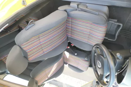 VW Fox Sitz Fahrersitz vorne links OHNEAirbag höhenverstellbar  v (170412)