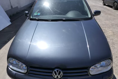 VW Golf 4 Motorhaube Haube Klappe vorne grau LC7V