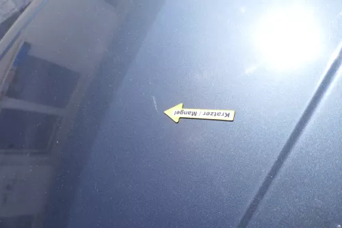 VW Golf 4 Motorhaube Haube Klappe vorne grau LC7V (170441)