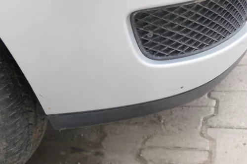 VW Polo 6N2 Stoßstange vorne Frontstoßstange Stoßfänger silber LB7Z + Grill (170481)
