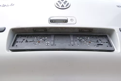 VW Polo 6N2 Stoßstange hinten Heckstoßstange Stoßfänger silber LB7Z (170483)