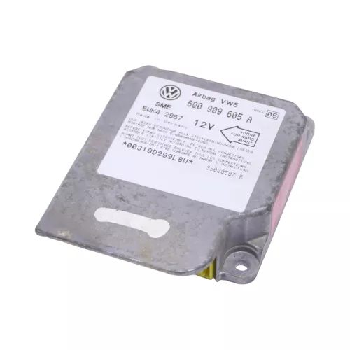 Polo 6N2 Steuergerät Airbag Airbagsteuergerät 1C0909605A 02P - 4x Airbag 6Q09096