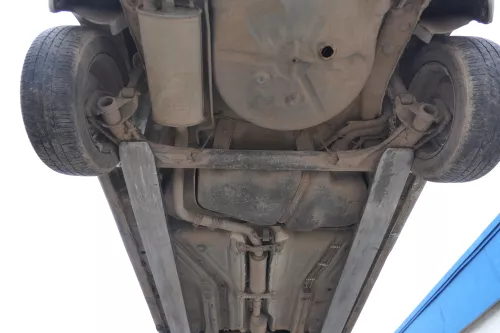 VW Polo 6N2 Auspuff hinten Endschalldämpfer MItteltopf Diesel SDI TDI AKU AMF AS (170494)