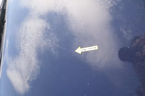 VW Golf 4 Motorhaube Haube Klappe vorne blau LA5G (170505)