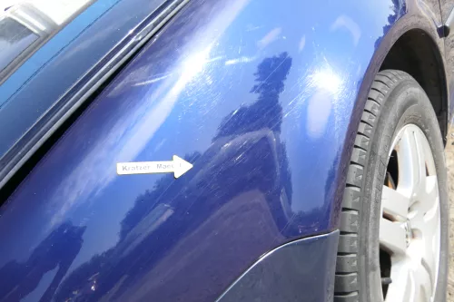 VW Golf 4 Kotflügel vorne links blau LB5N indigoblau blau indigo-blau (170508)