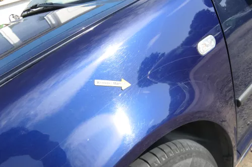 VW Golf 4 Kotflügel vorne links blau LB5N indigoblau blau indigo-blau (170508)