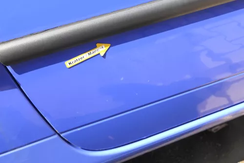 VW Lupo Seat Arosa Tür vorne rechts Beifahrertür blau LS5J (mechanischerFenst (170563)