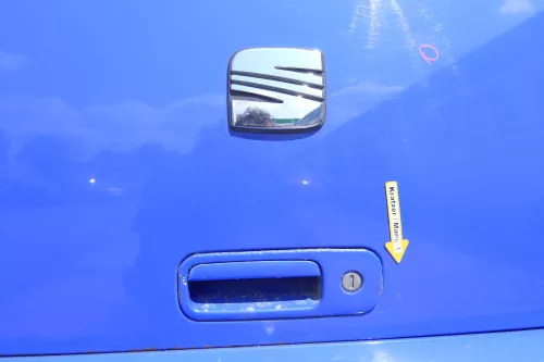 Seat Arosa Heckklappe Klappe hinten Kofferraumklappe blau LS5J bis ca. Bj. 2000 (170566)