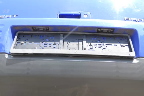 Seat Arosa 6H Stoßstange hinten Heckstoßstange blau LS5J (170567)