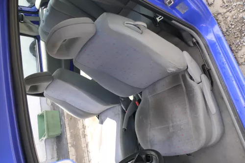 Seat Arosa VW Lupo Sitz vorn links Fahrersitz Höhenverstellung höhenverste grau (170569)